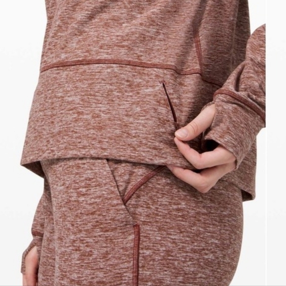 Lululemon Ready To Rulu Pullover Heathered Long Sleeve Athletic Top 8 - Picture 3 of 5